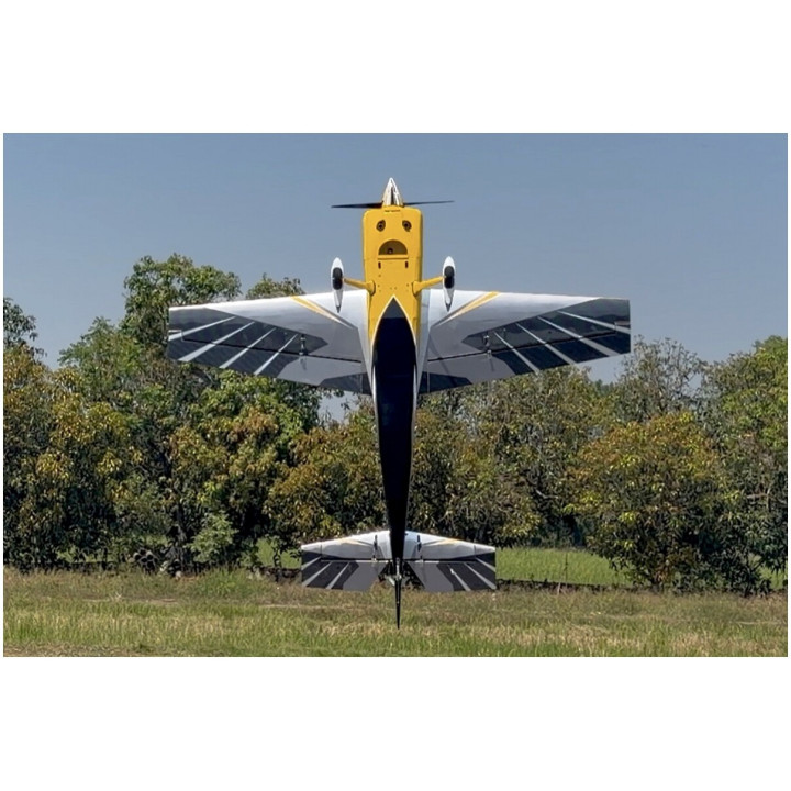 103" Raven (2,62m) 120cc Žlutá-Šedá