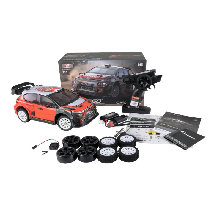 Hyper Go Citroen C3 WRC Rallye/Drift 4WD 1/14 RTR | RCsvet