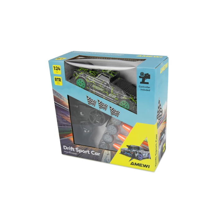 Drift Sport Car Mini-Breaker 4WD 1/24 RTR zelený | RCsvet