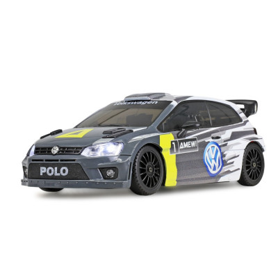 VW Polo R WRC Rallye/Drift 4WD 1:28 RTR šedé | RCsvet