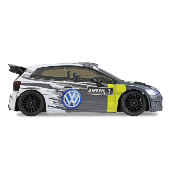 VW Polo R WRC Rallye/Drift 4WD 1:28 RTR šedé | RCsvet