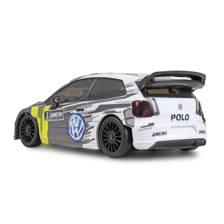 VW Polo R WRC Rallye/Drift 4WD 1:28 RTR šedé | RCsvet