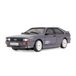 Audi quattro 1980 Onroad/Drift s gyroskopom, pohon 4WD, mierka 1:28, RTR, grafitovo šedá | RCsvet