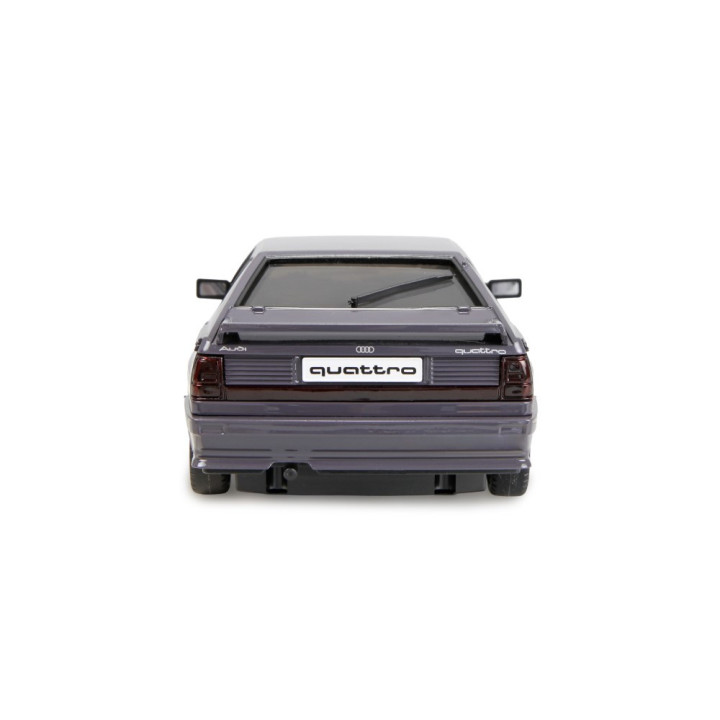 Audi quattro 1980 Onroad/Drift s gyroskopom, pohon 4WD, mierka 1:28, RTR, grafitovo šedá | RCsvet