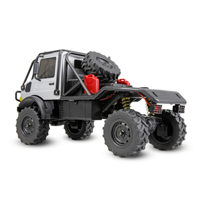 Mini RC kovový traktor s cisternovým návěsem 1:64 - zelený | RCsvet