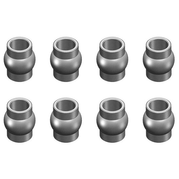 Kulové čepy tlumičů 5,0 mm, 8 ks