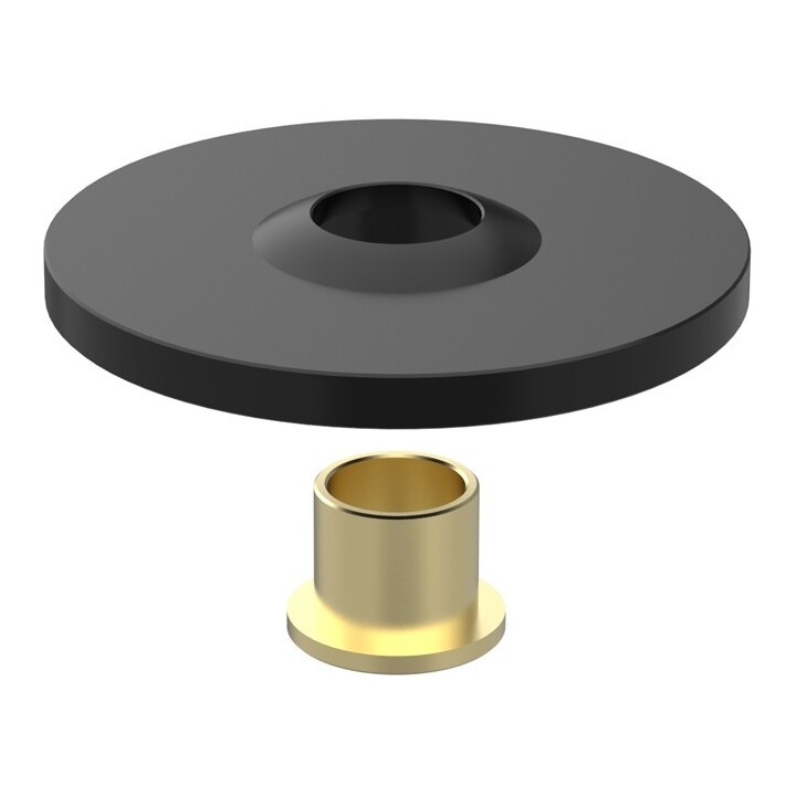 Podložka rotorového listu z POM, 2 mm