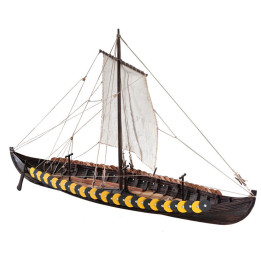 Dušek Vikingská loď Gokstad 1:35 kit