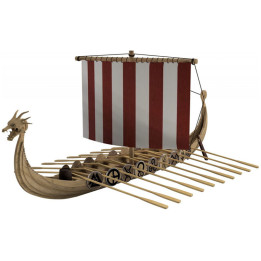 Türkmodel vikingská loď 1:87 kit