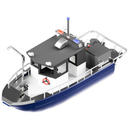 Türkmodel záchranný člun 1:50 kit