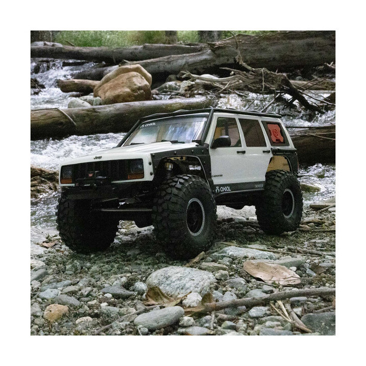 Axial SCX10 III Jeep Cherokee XJ 4WD 1:10 RTR bílý