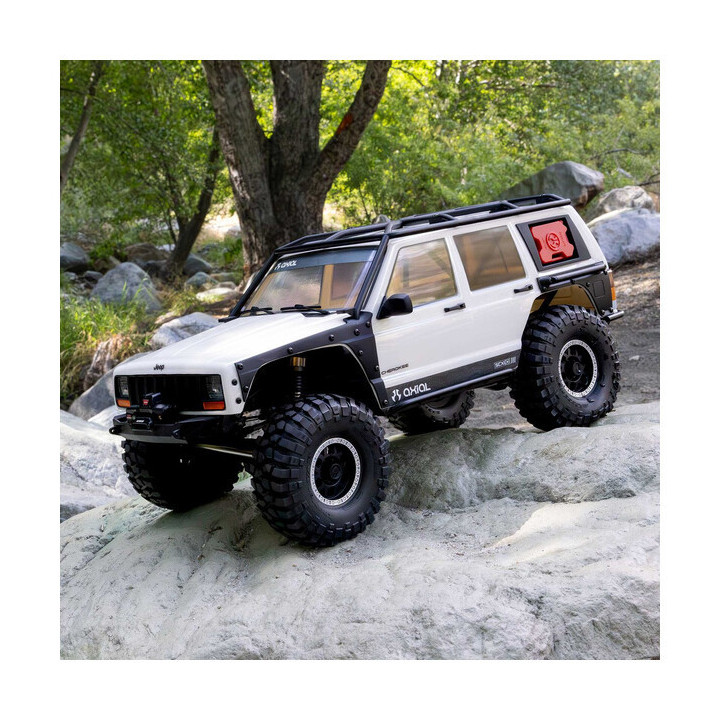 Axial SCX10 III Jeep Cherokee XJ 4WD 1:10 RTR bílý