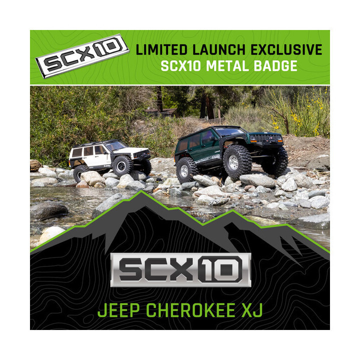 Axial SCX10 III Jeep Cherokee XJ 4WD 1:10 RTR bílý
