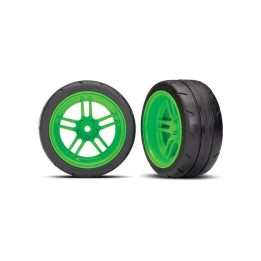 4-Tec 2.0: Zadní kola 1.9" split-spoke zelené (2)