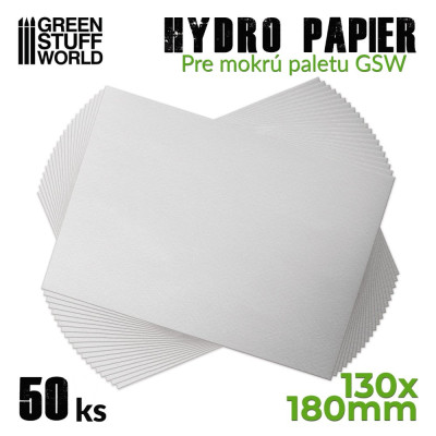 Hydro Paper 50 ks Green Stuff World | RCsvet