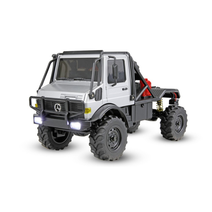 Mercedes Unimog U4000 4WD 1:18 RTR šedý | RCsvet