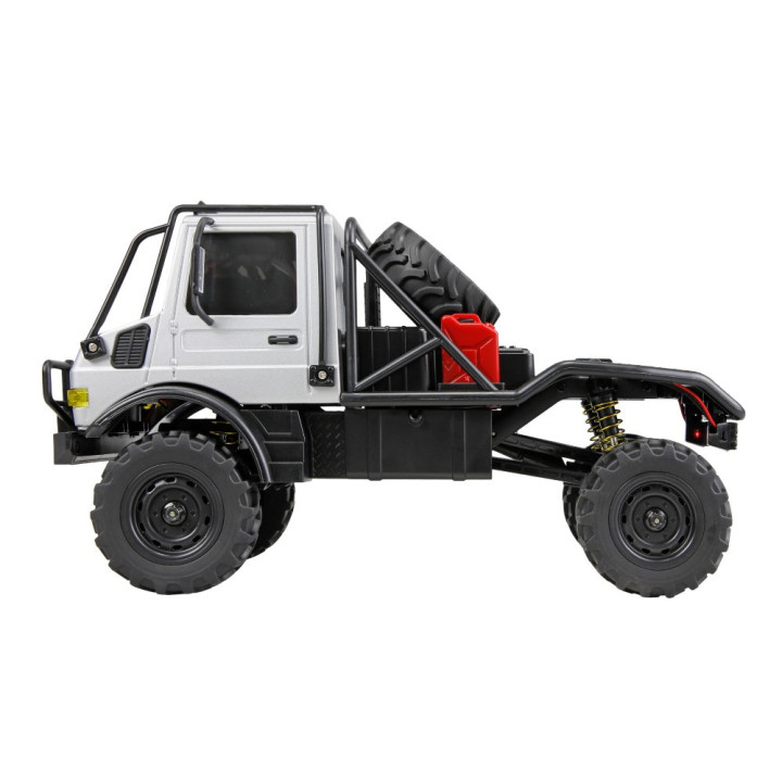 Mercedes Unimog U4000 4WD 1:18 RTR šedý | RCsvet