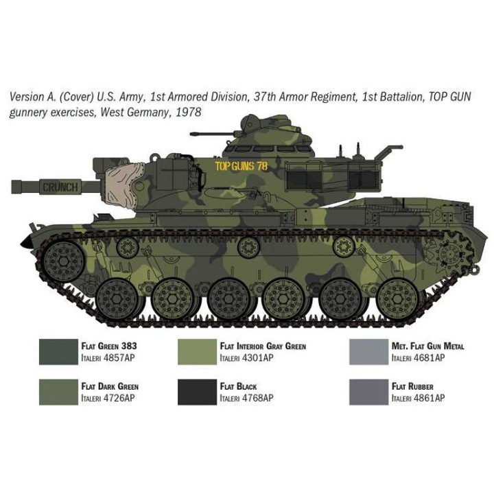 Model Kit tank 7086 - M60A2 (1:72)