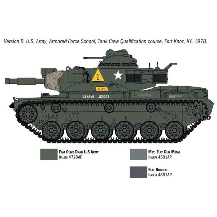 Model Kit tank 7086 - M60A2 (1:72)