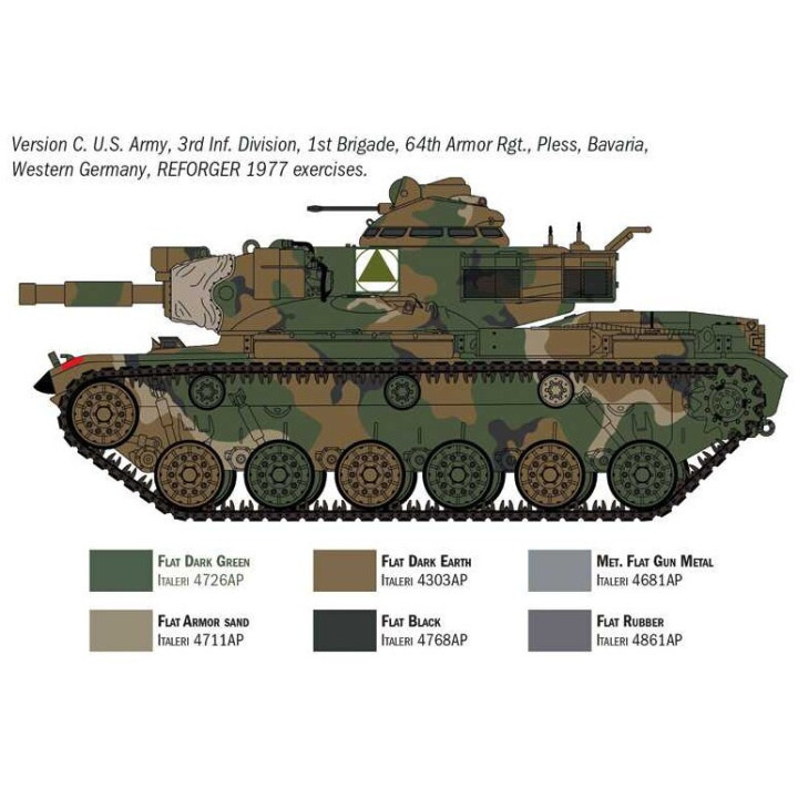 Model Kit tank 7086 - M60A2 (1:72)
