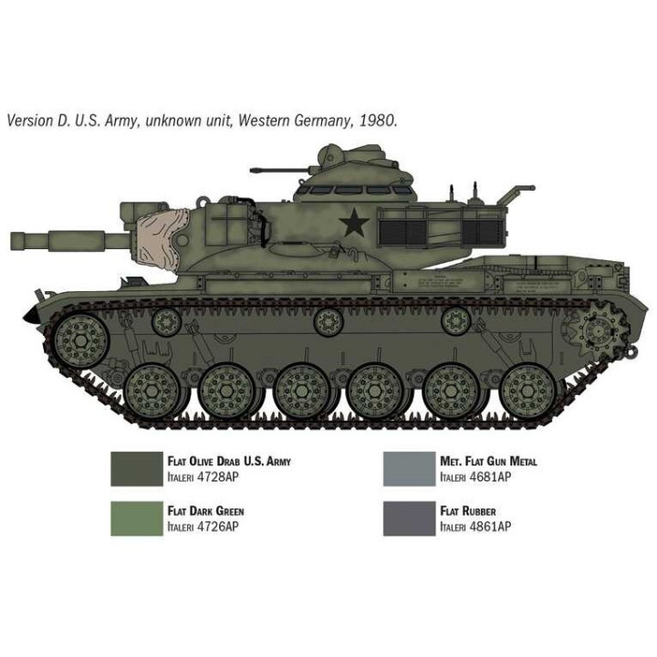Model Kit tank 7086 - M60A2 (1:72)