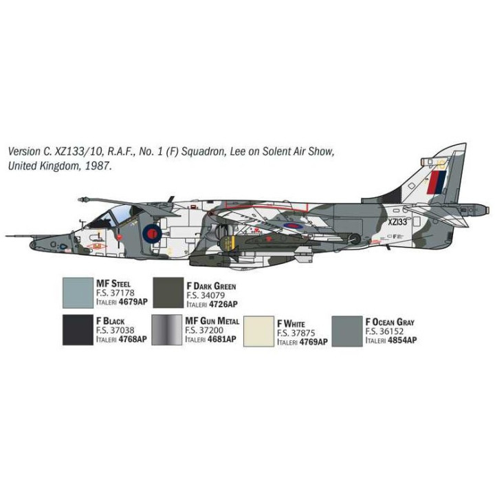 Model Kit letadlo 91278 - Harrier GR.3 "Winter Camo" (1:72)
