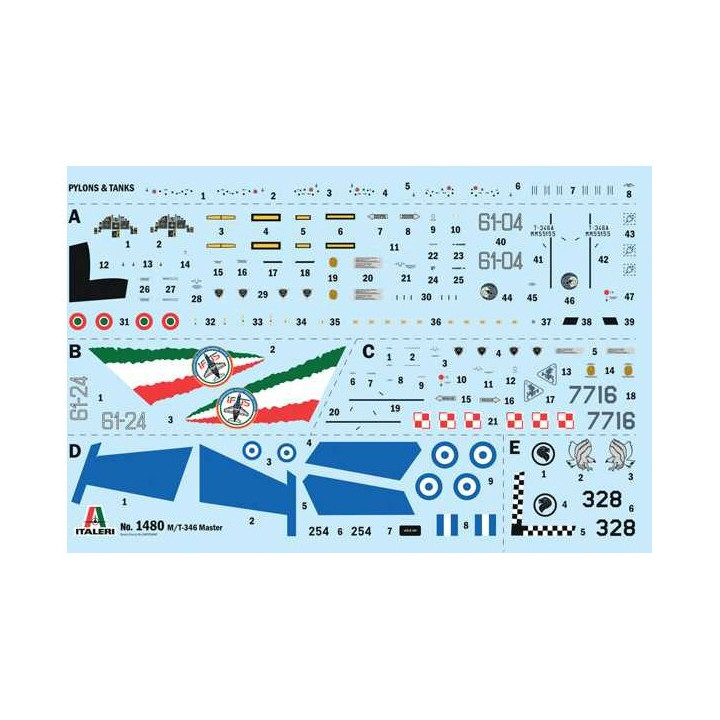 Model Kit letadlo 1480 - M-346 Master (1:72)