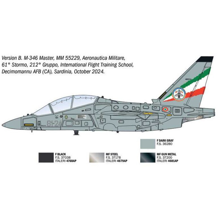 Model Kit letadlo 1480 - M-346 Master (1:72)