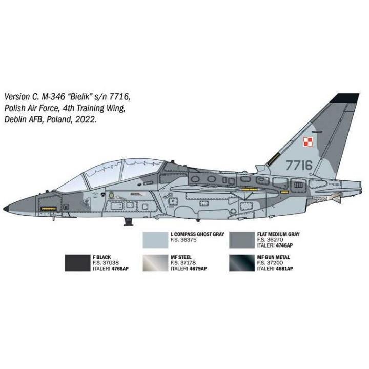 Model Kit letadlo 1480 - M-346 Master (1:72)