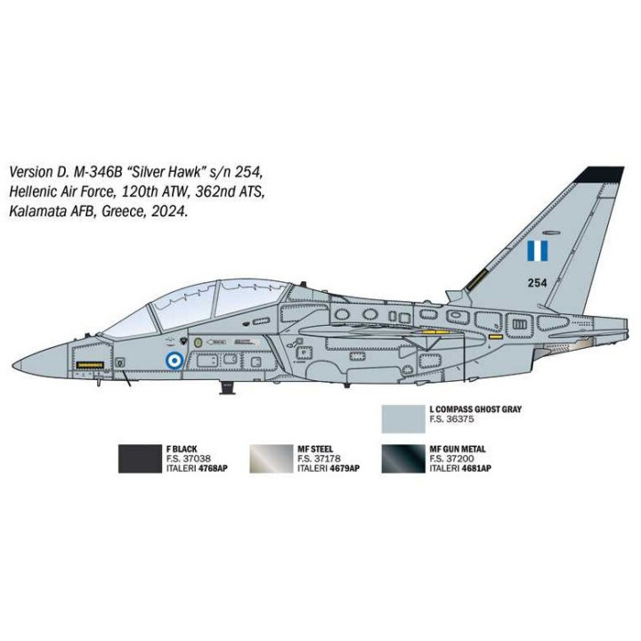 Model Kit letadlo 1480 - M-346 Master (1:72)
