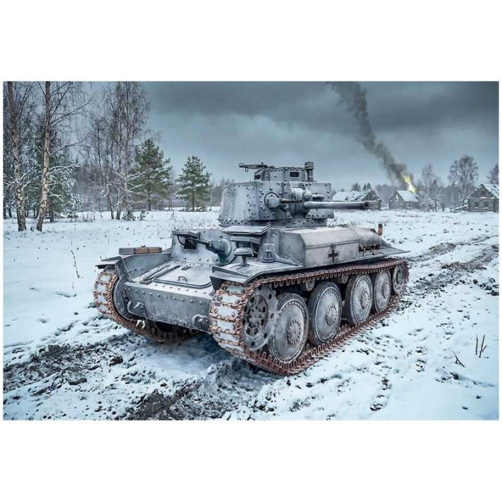 Model Kit military 96489 - Pz. Kpfw. 38(t) Ausf. F "Ghost Division" (1:35)