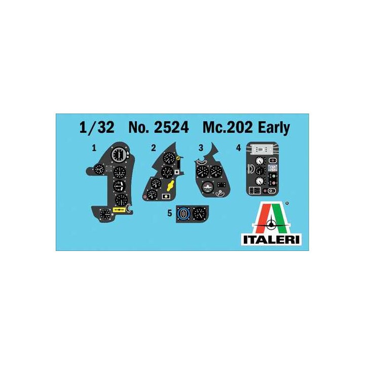 Model Kit letadlo 2524 - Macchi MC.202 Early Series (1:32)