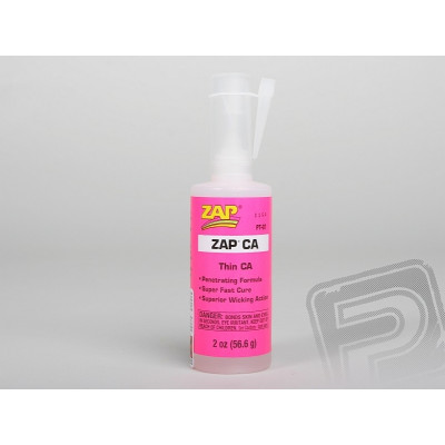 ZAP CA 56,6g (2oz.) řídké vteř.lepidlo