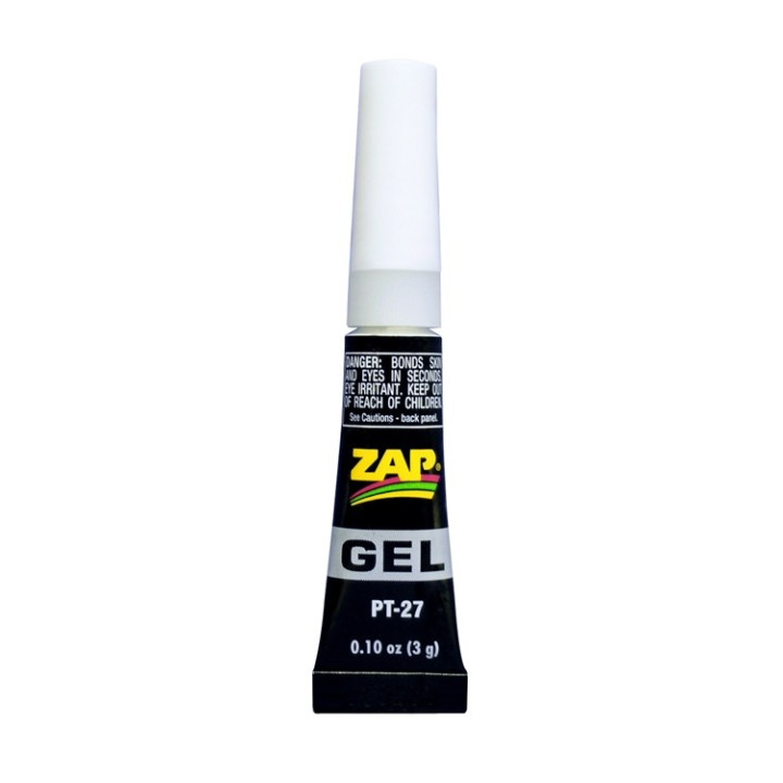 Zap gel CA 3g (0,11oz) gelové vteřinové lepidlo