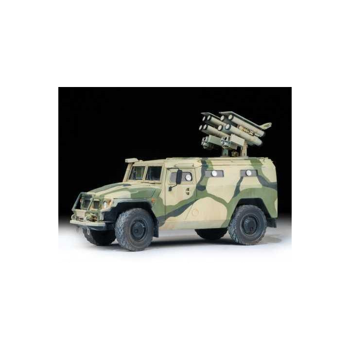 Model Kit military 3682 - GAZ with AT missile system "Kornet D" (1:35)