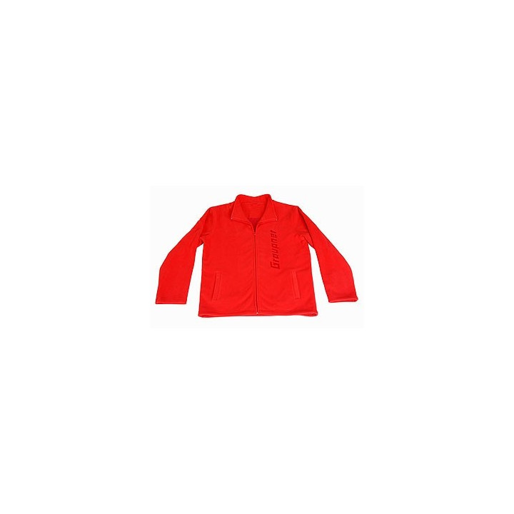 Fleece bunda GRAUPNER červená S