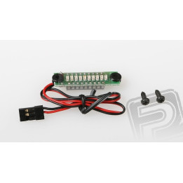 JR065/5 indikát.10LED Rx 5 článek (F815-7)