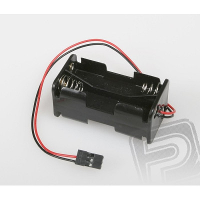 JR071 Pouzdro pro 4 tužkové baterie (AA) JR