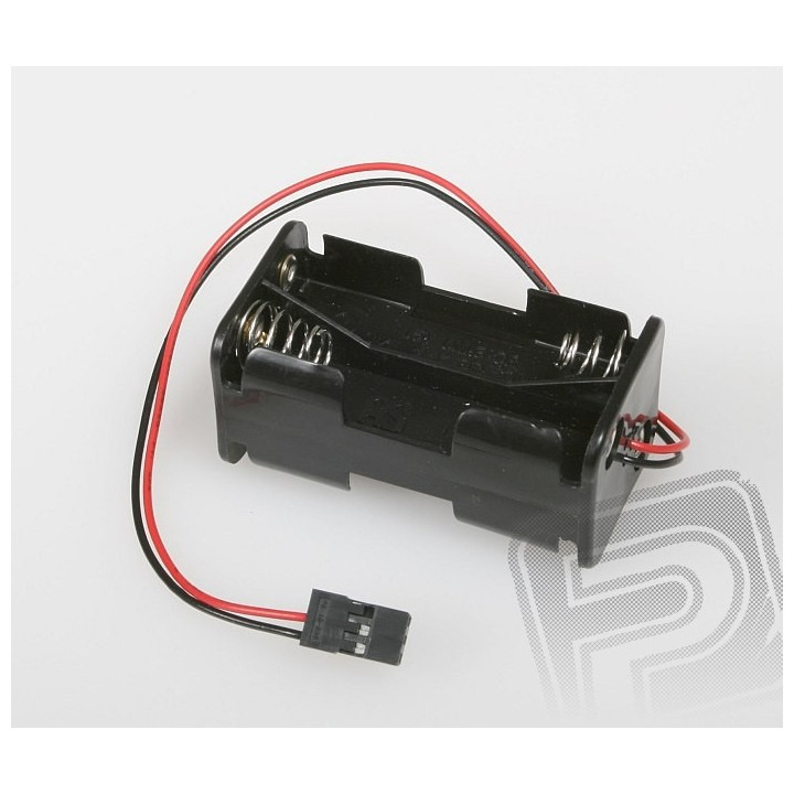 JR071 Pouzdro pro 4 tužkové baterie (AA) JR