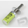 Kompaktní žhavící koncovka s NiMH akumulátorem 1,2 V 1300 mAh velikosti sub-C.
