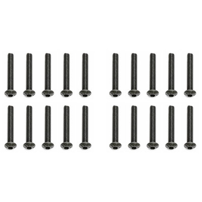 M3x20mm, Imbus šrouby s kulatou hlavou