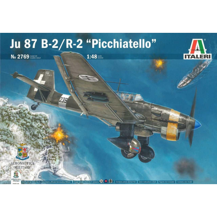 Model Kit letadlo 2769 - JU 87 B-2/R-2 "PICCHIATELLO" (1:48)