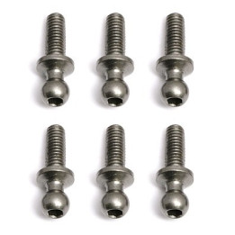 8mm kulové čepy, dlouhé (6ks.)