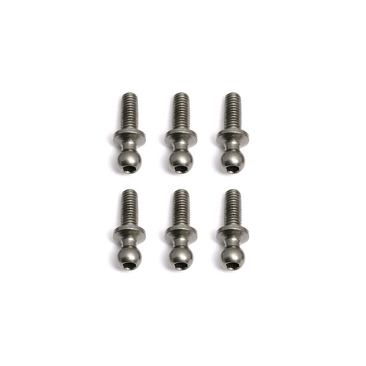 8mm kulové čepy, dlouhé (6ks.)
