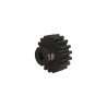 Traxxas pastorek na hřídel 3.17 mm (1/8") s 18 zuby a modulem ozubení 32DP ( 0,8 mm ) pro RC modely aut. Vyrobeno z kalené nástrojové oceli. Součástí balení je červík.