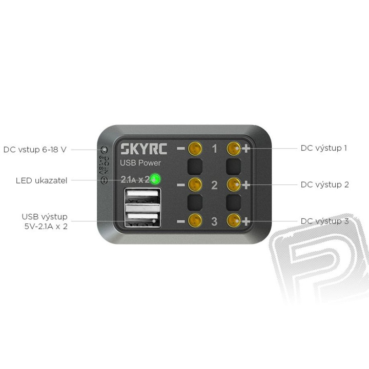 Sky RC DC Power Distributor s banánky
