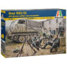 Model military ke slepení. Měřítko: 1:35; délka: 126 mm. Obtížnost: 3