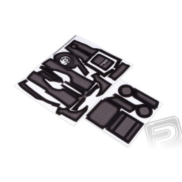 Nálepky carbon pro DX3R a DX3S