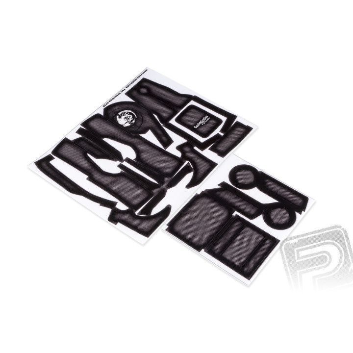 Nálepky carbon pro DX3R a DX3S