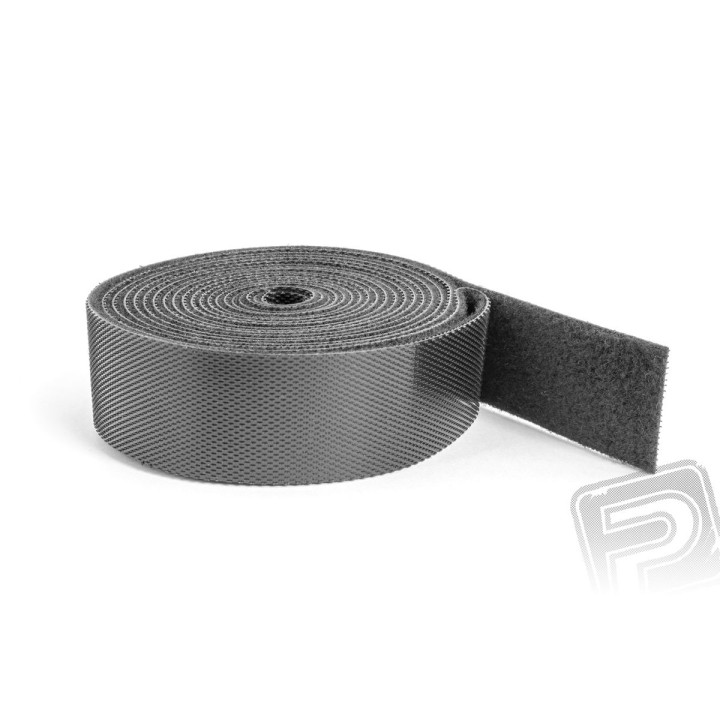 Suchý zip oboustranný 2M x 20mm - černý